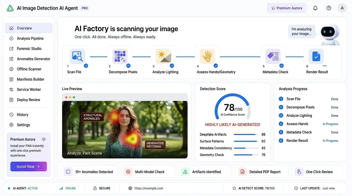 AI Japanese food assistant — example of the AI tool dashboard software